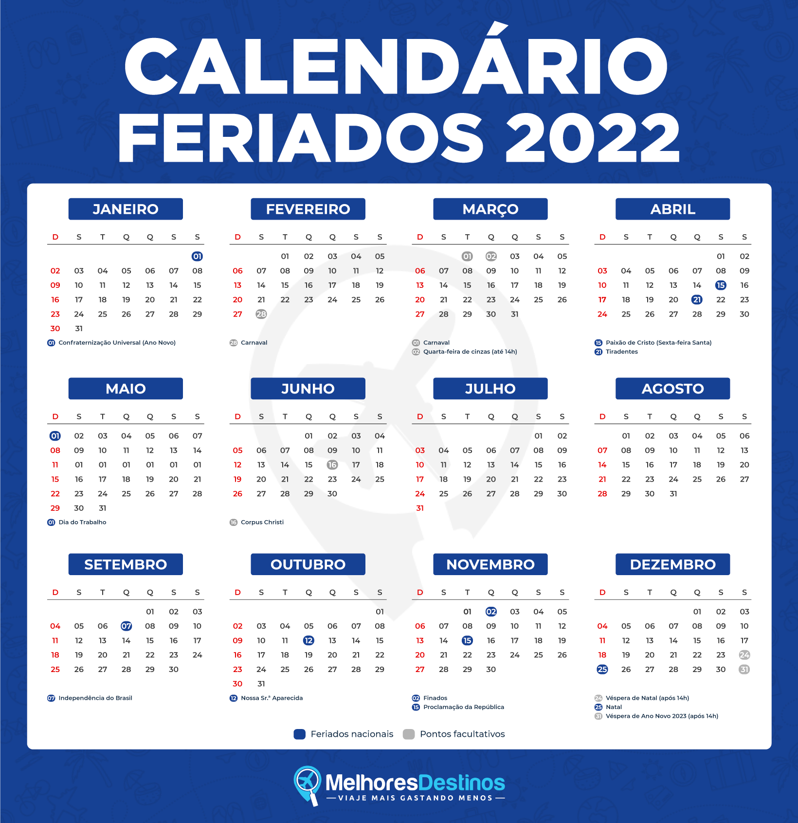 2022 Terá 9 Feriados Nacionais Em Dias úteis Veja Lista Expressão